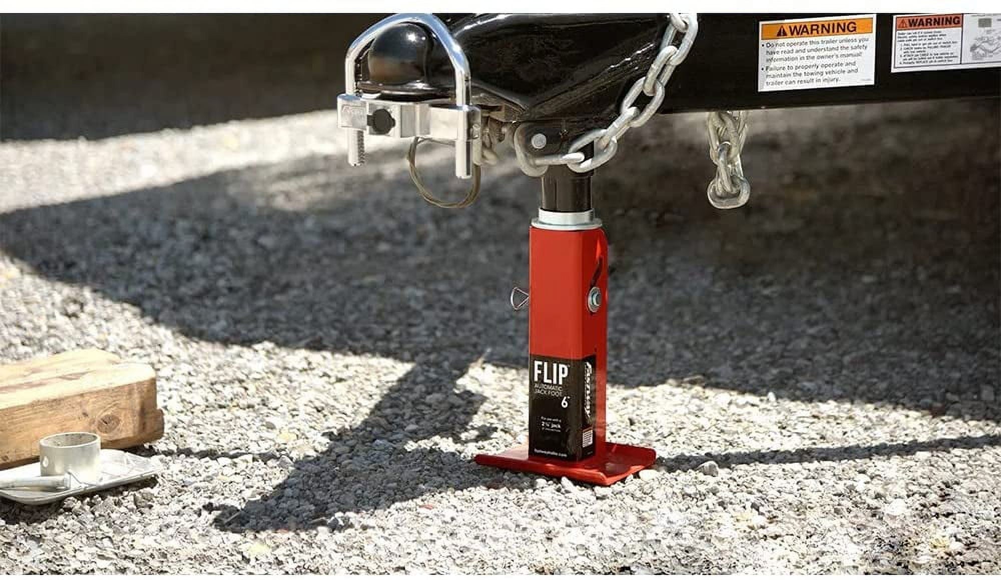 Southwest Wheel 5,000 lbs Side Wind RAM A-Frame Trailer Jack w/ 6