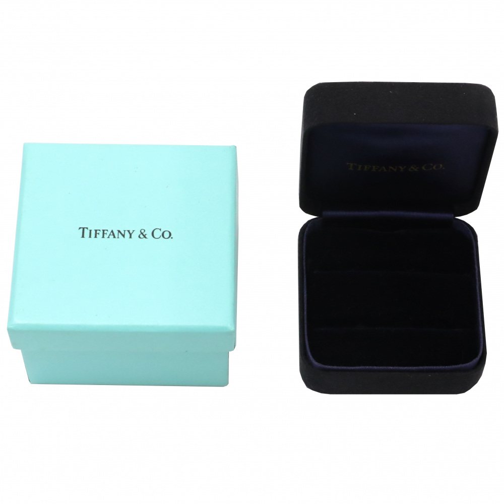 Tiffany & Co. Elsa Peretti Curved Band #9 Ring Platinum
