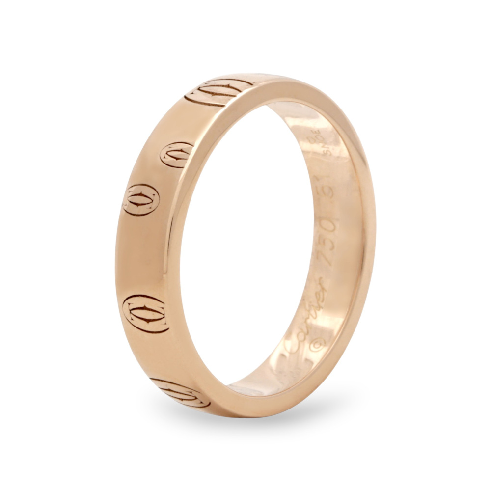 Cartier Happy Birthday Ring 18K Rose Gold B4051100