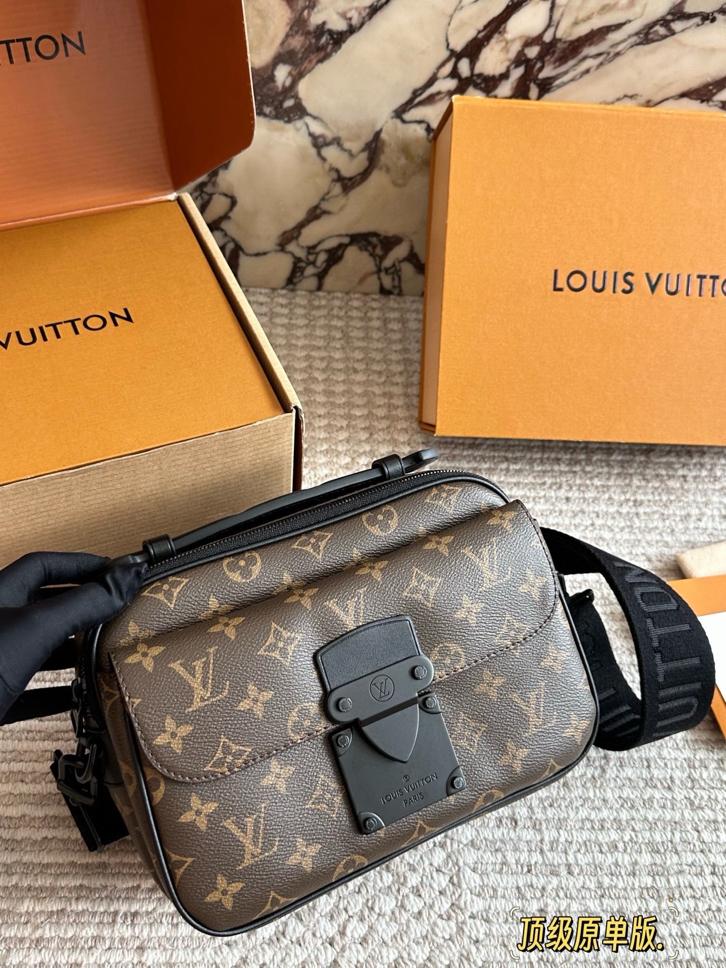 LV Slock Monogram Men's Waist Bag - cnluxepick