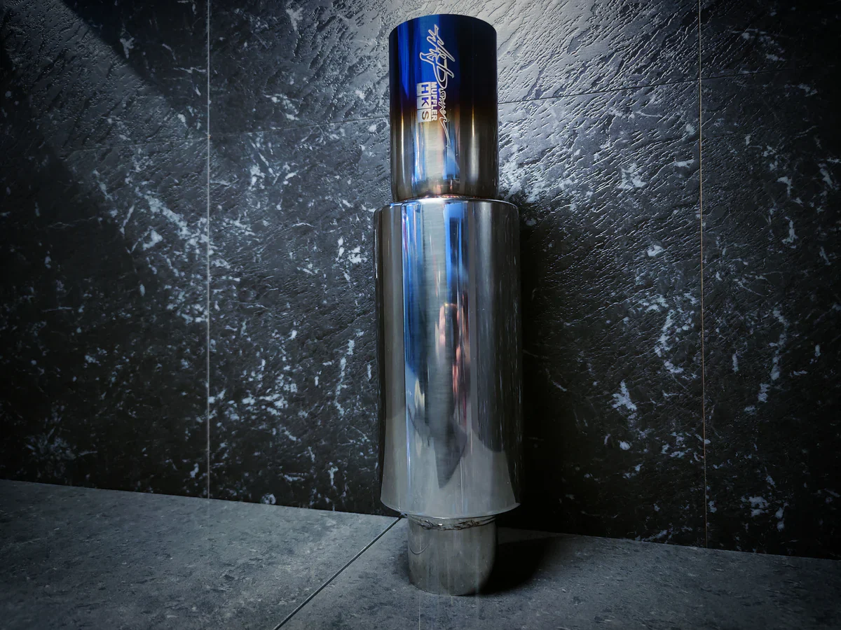 HKS Style HiPower Weld On Muffler