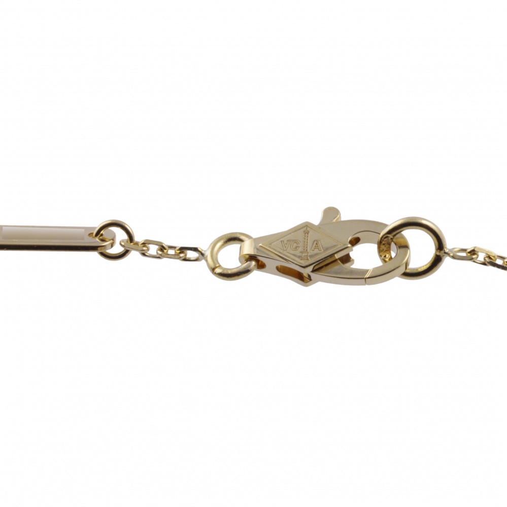 Van Cleef & Arpels Frivole Diamond Bracelet 18K Yellow Gold VCAP0J200