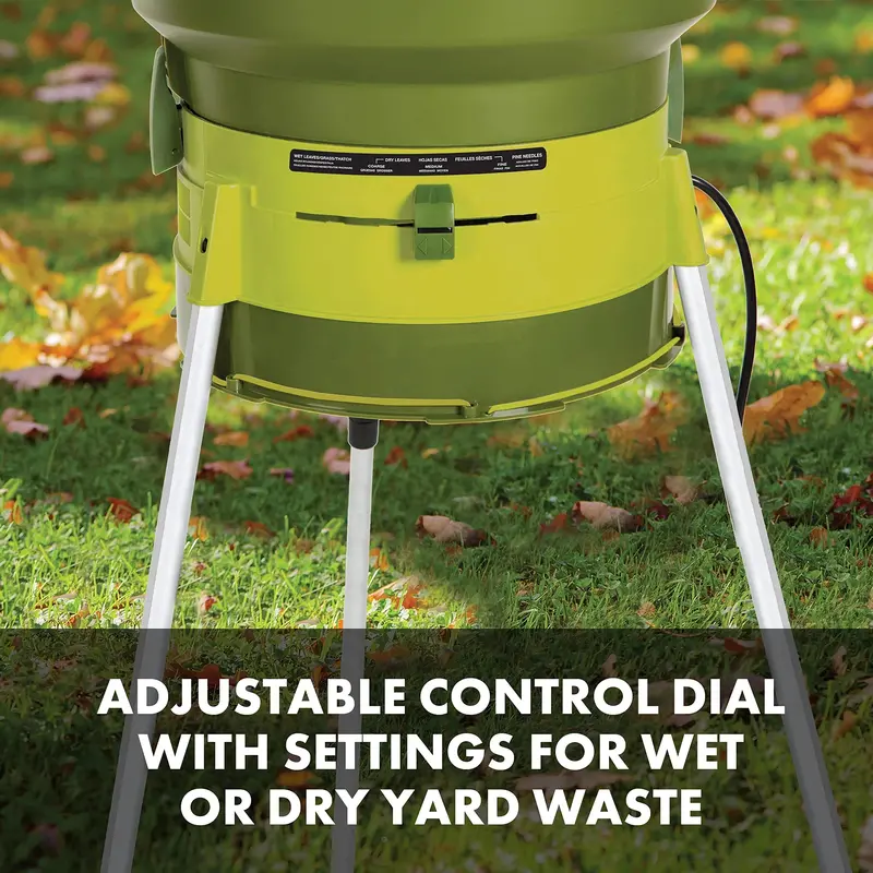 Sun Joe EM13AM1 Electric Leaf Mulcher – 13-Amp, 16:1 Shredding Ratio