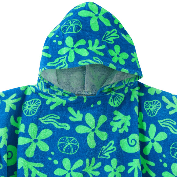 Famy Kinder Badeponcho mit Allover-Print