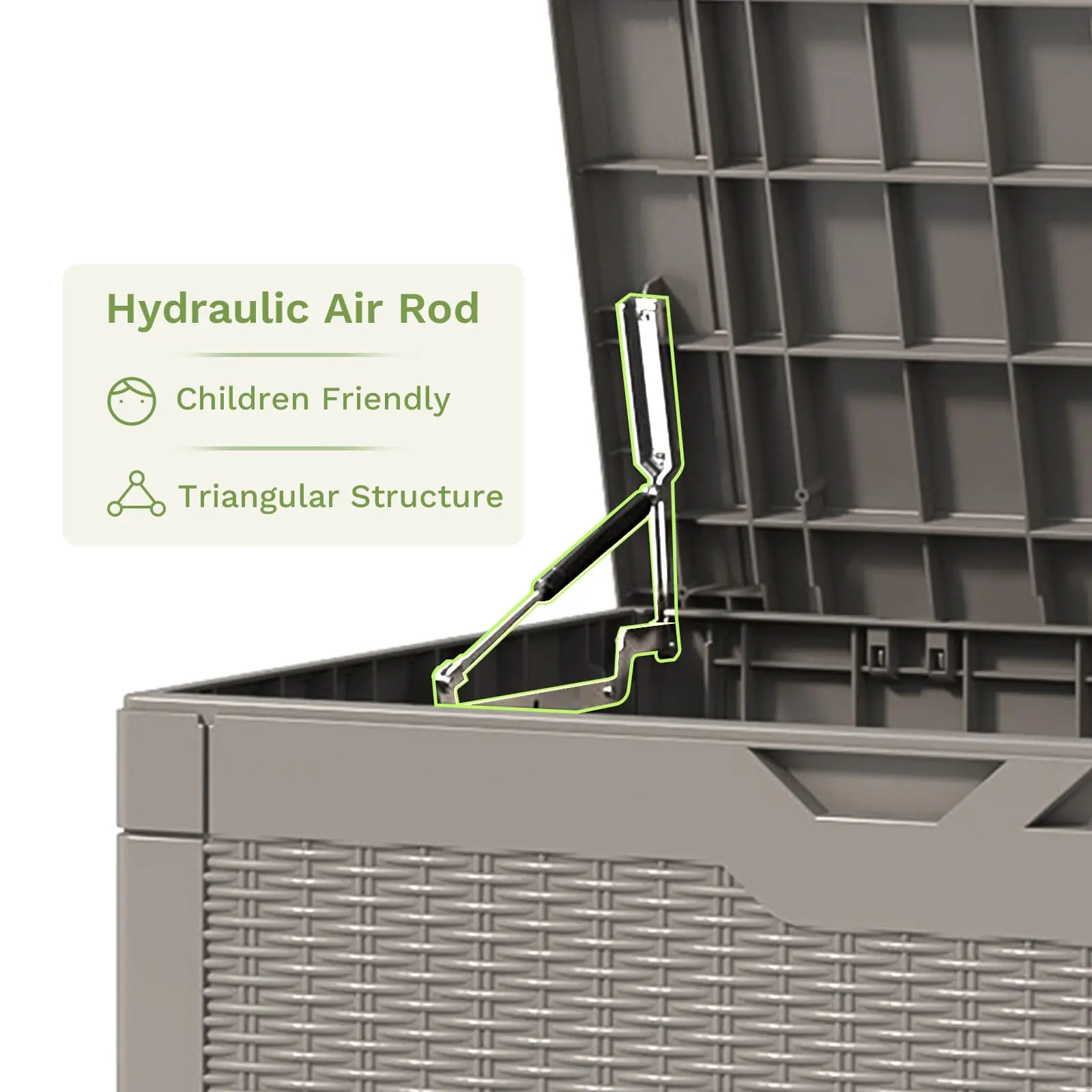 Patiowell 100 Gallon Deck Box