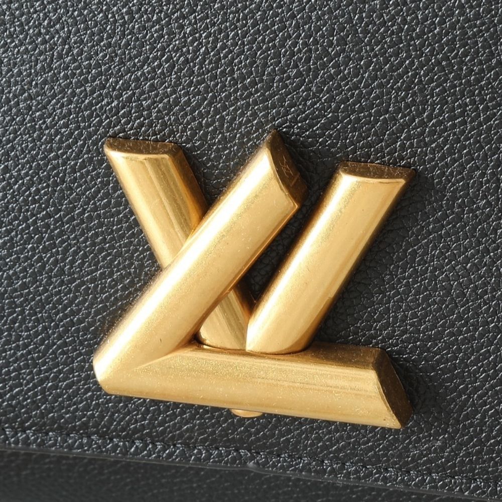 Louis Vuitton Soft Twist Black 10.6 Inches M24639
