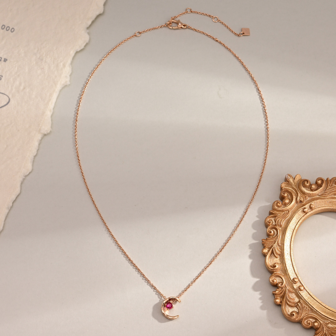 Chanel Crescent Moon Necklace - cnluxepick