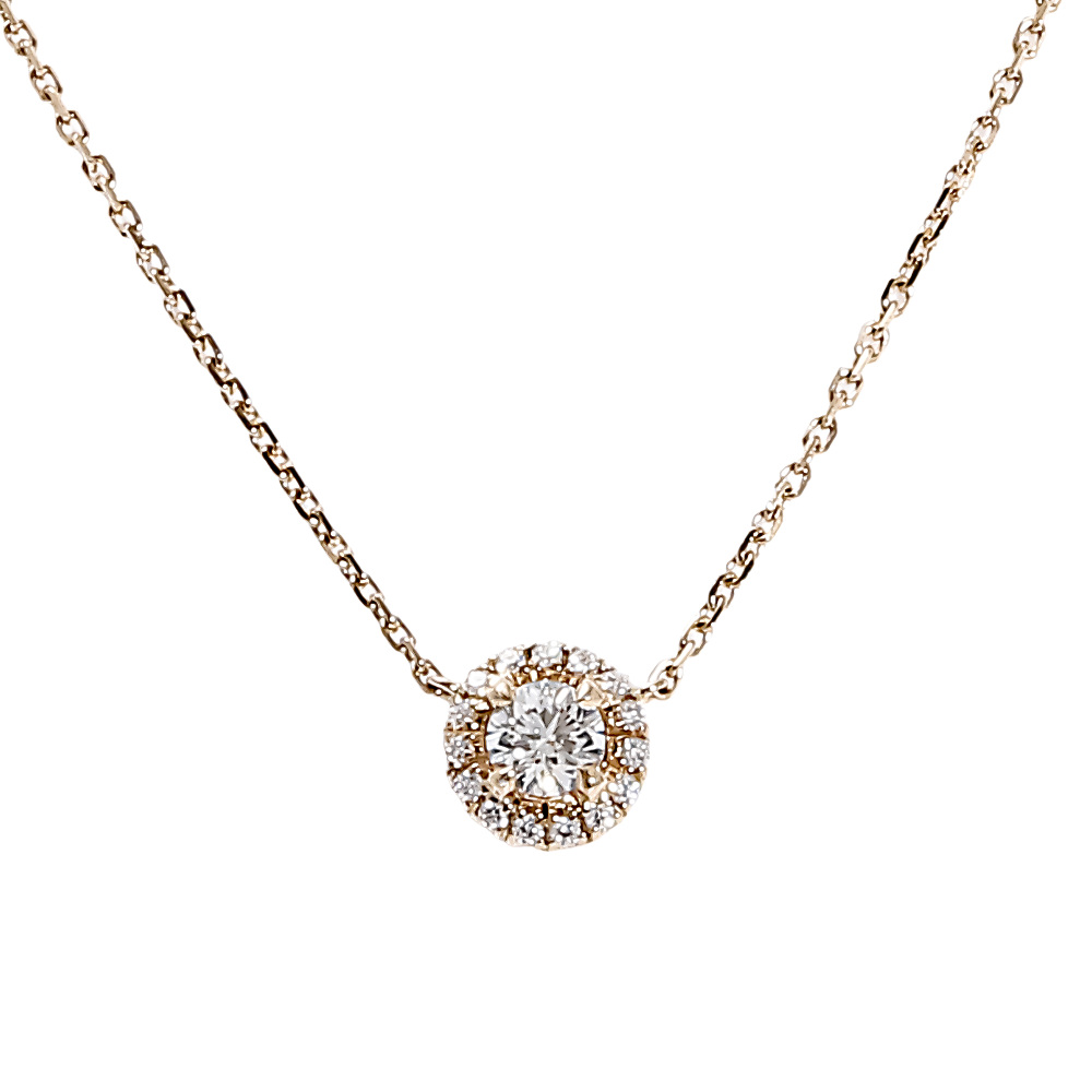 Cartier Destiny Necklace 18K Rose Gold Diamond N7424303