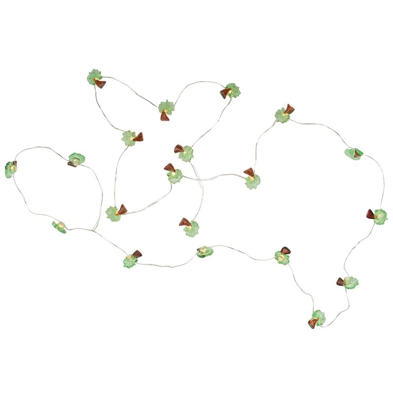 Northlight LED Palm Tree Fairy Lights - Warm White - 2.75' Silver Wire - 10ct