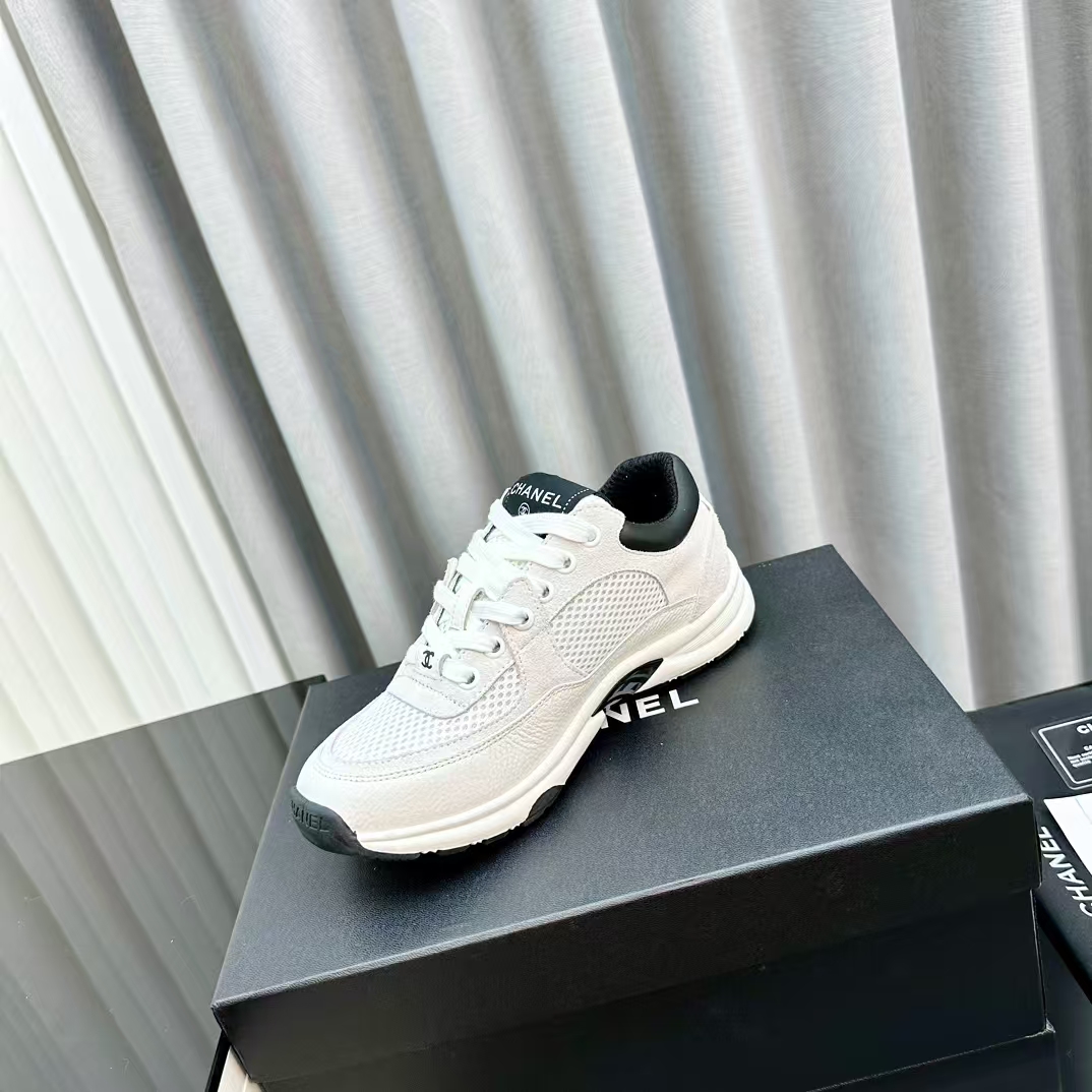 Chanel * SS woolen splicing casual sports shoes - cnluxepick