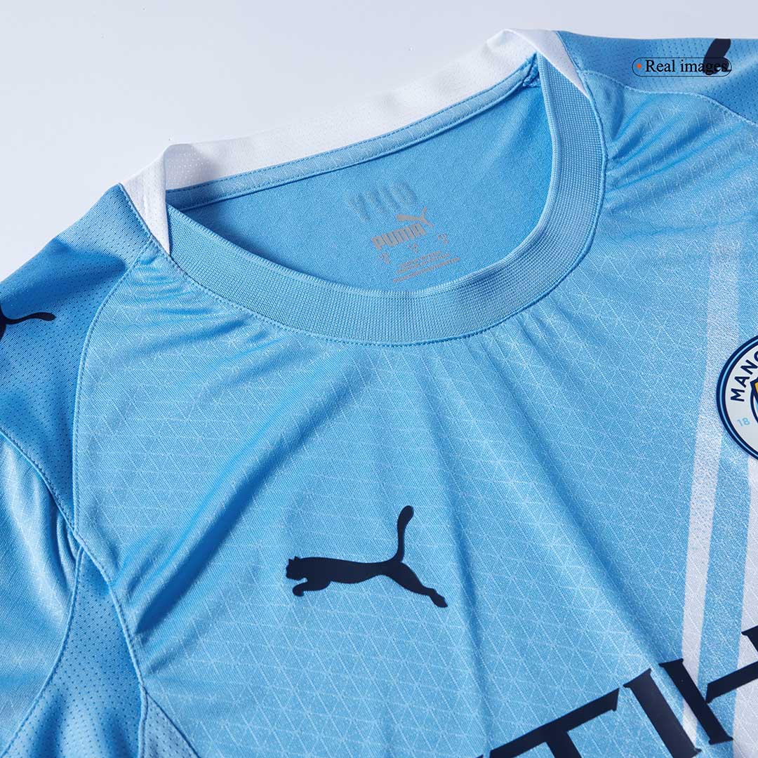 DE BRUYNE #17 Manchester City Home Player Version Jersey 2025/26