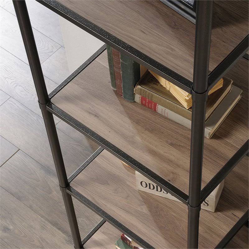 Sauder Barrister Lane 4-Shelf Bookcase, Salt Oak