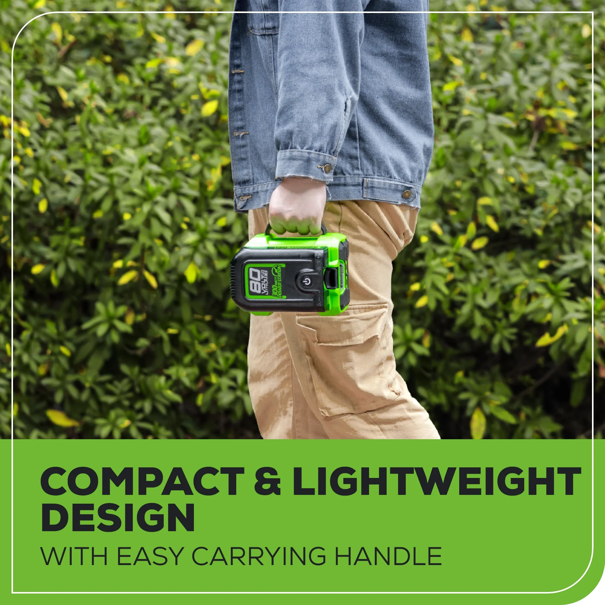 2026 80V Cordless Battery 300 Watt Power Inverter (Tool Only)