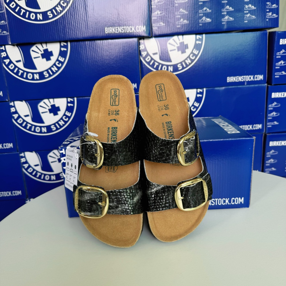 Birkenstock Arizona Python Print Casual Sandals