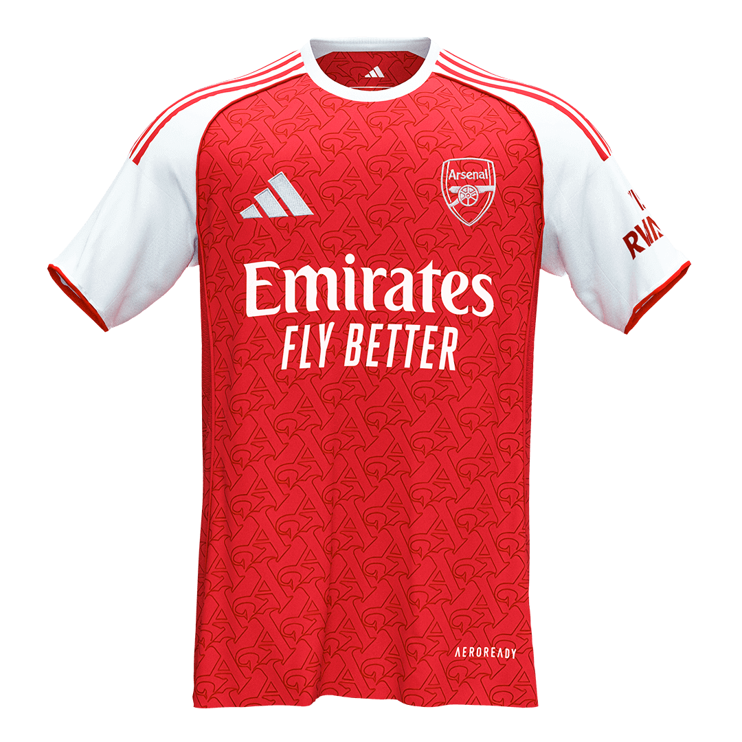 SAKA #7 Arsenal Home Soccer Jersey 2025/26