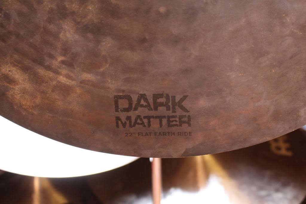 Dream Cymbals Dark Matter Flat Earth Ride Cymbal - 22 inch