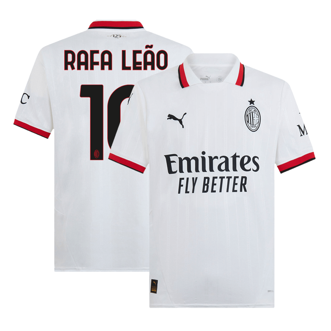 RAFA LEÃO #10 AC Milan Away Soccer Jersey