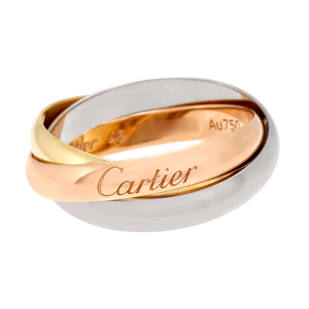 Cartier Trinity Sm Ring Tri-Gold B4086100