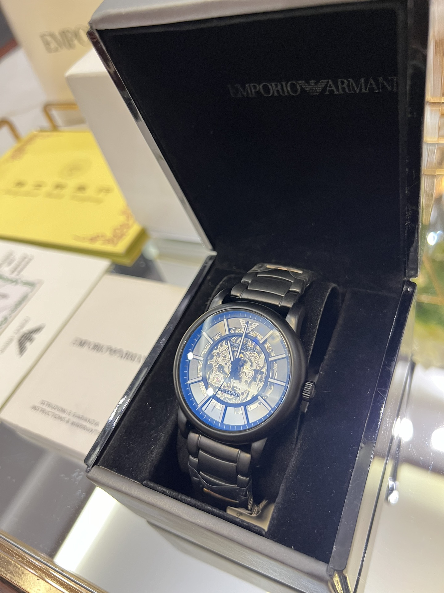 Emporio Armani Meccanico Automatic Watch - cnluxepick