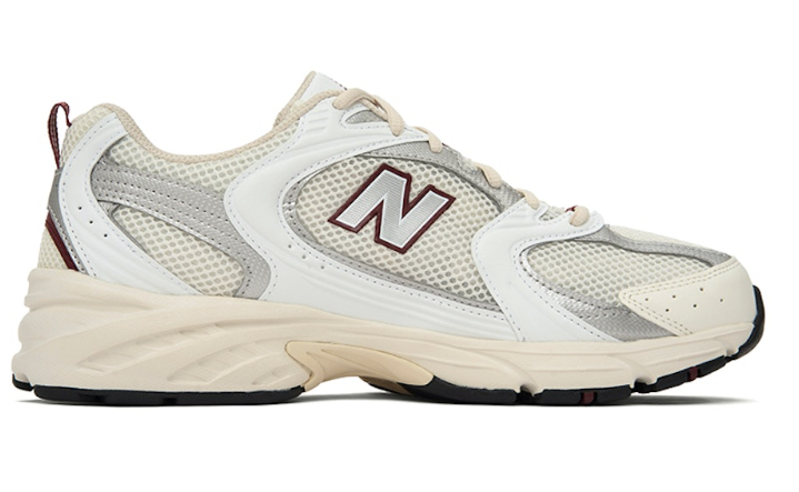 New Balance 530 Sea Salt Mercury Red MR530SZ Casual Running Shoes