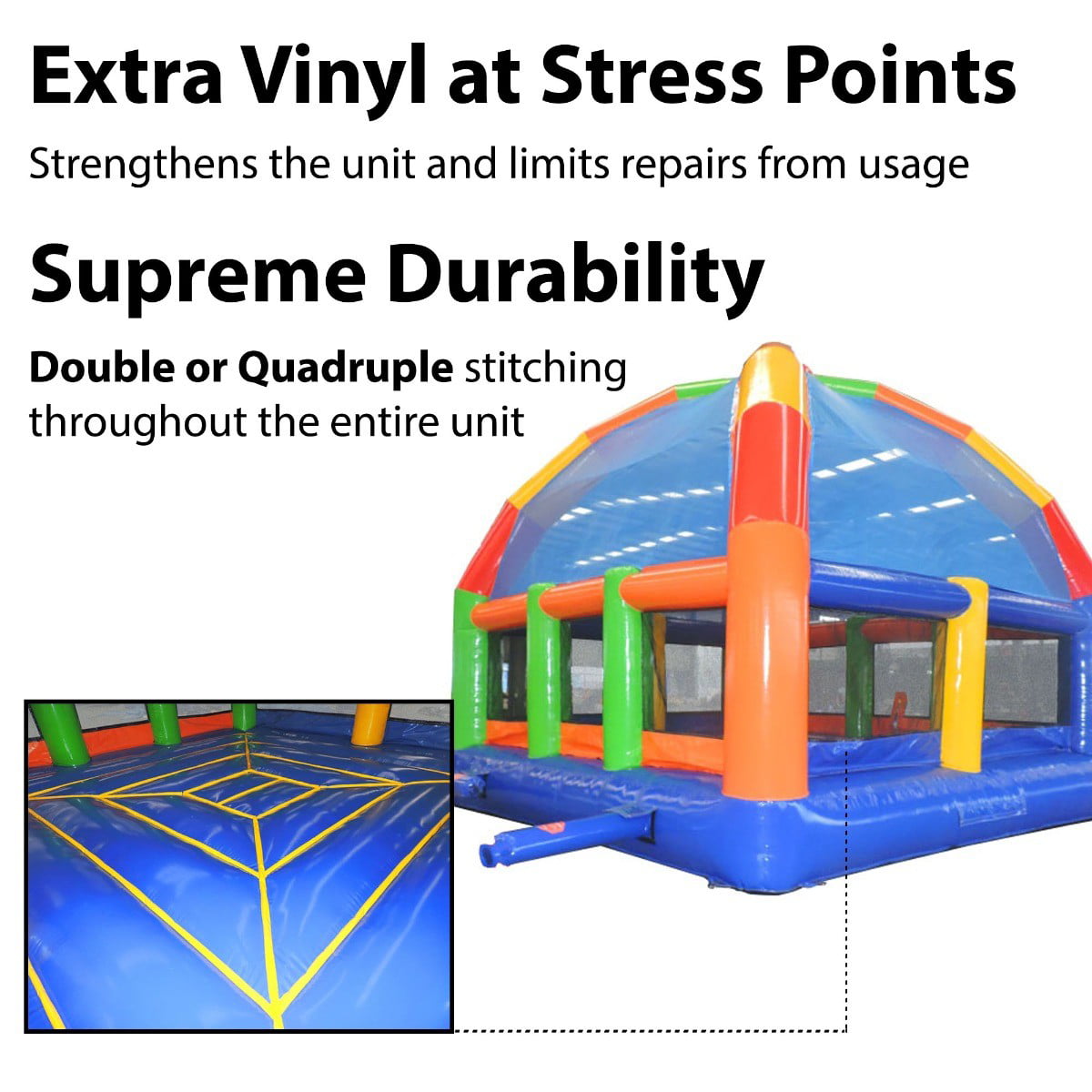 TentandTable Commercial Inflatable Bounce House – Bubba Big Bounce House