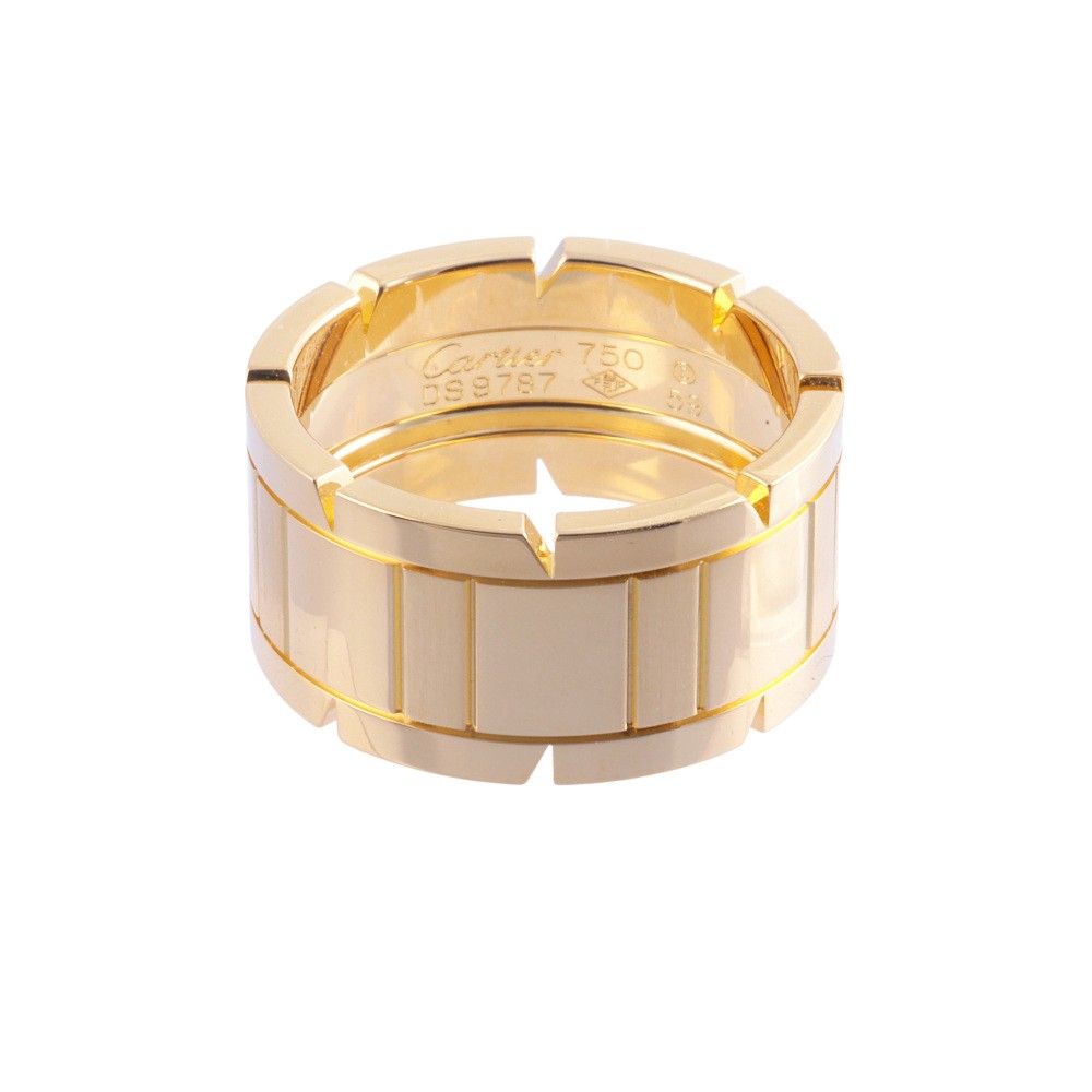 Cartier Tank Française Lm Ring 18K Yellow Gold
