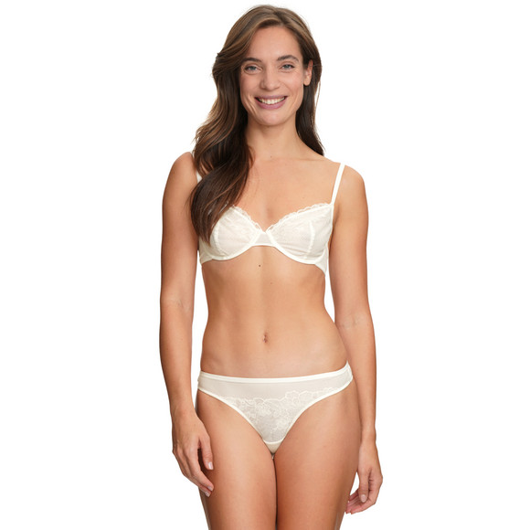 Gina Benotti 2 Damen Strings mit Spitze
