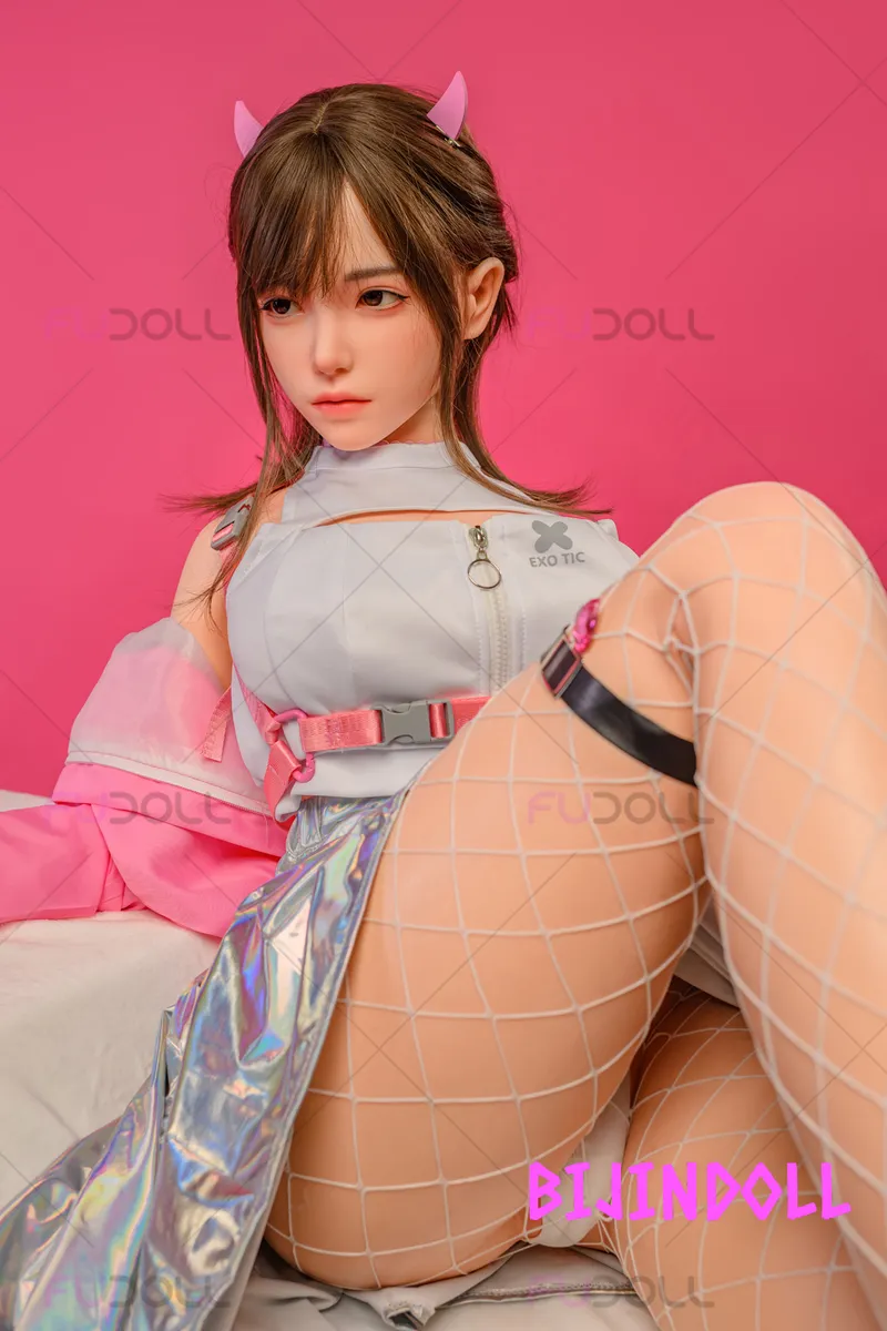 FU DOLL 165cm F-cup Silicone Sex Doll Yaoyue Real Skin Texture With ROS