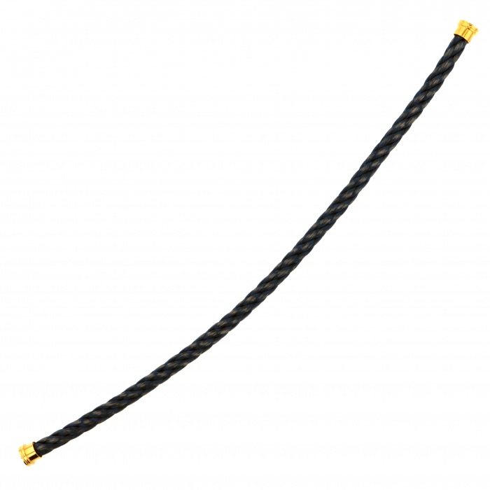 FRED Force 10 (lm) Steel Cable Navy 18 Plating Bracelet
