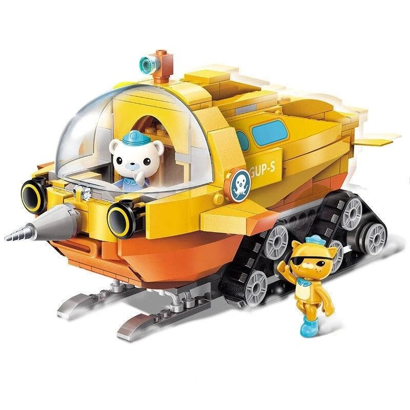 Octonauts Narwhal Boat Gup-s Building Blocks Toy Set