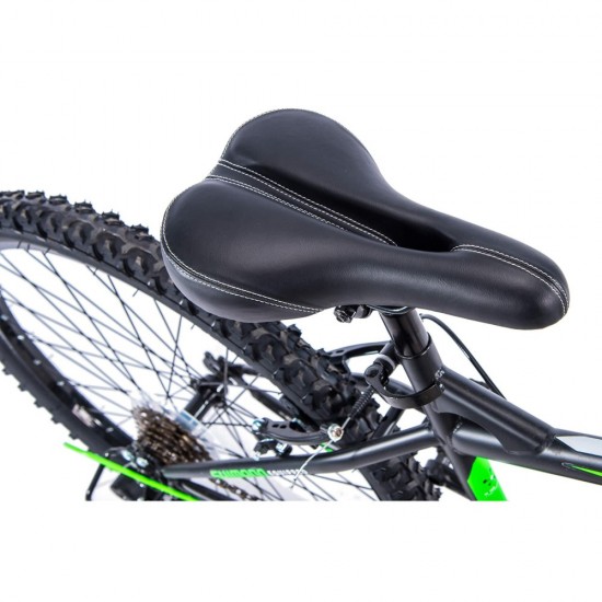 26″ Nighthawk Men’s Mountain Bike, Black