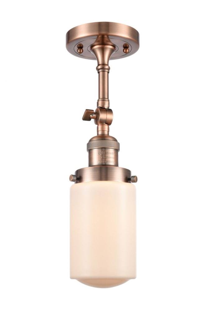 Innovations Lighting-Dover 1 Light Sconce-203-OB-G312 (Oil Rubbed Bronze)