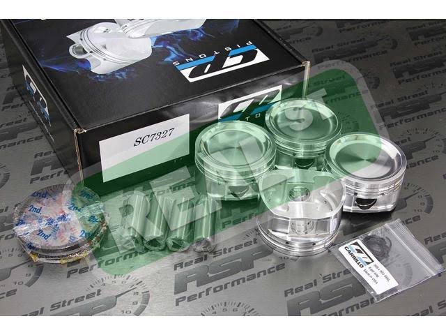 CP Pistons - Sport Compact Pistons SC7327 +0.5mm 3.406(86.5mm) Fits:NISSAN 1991