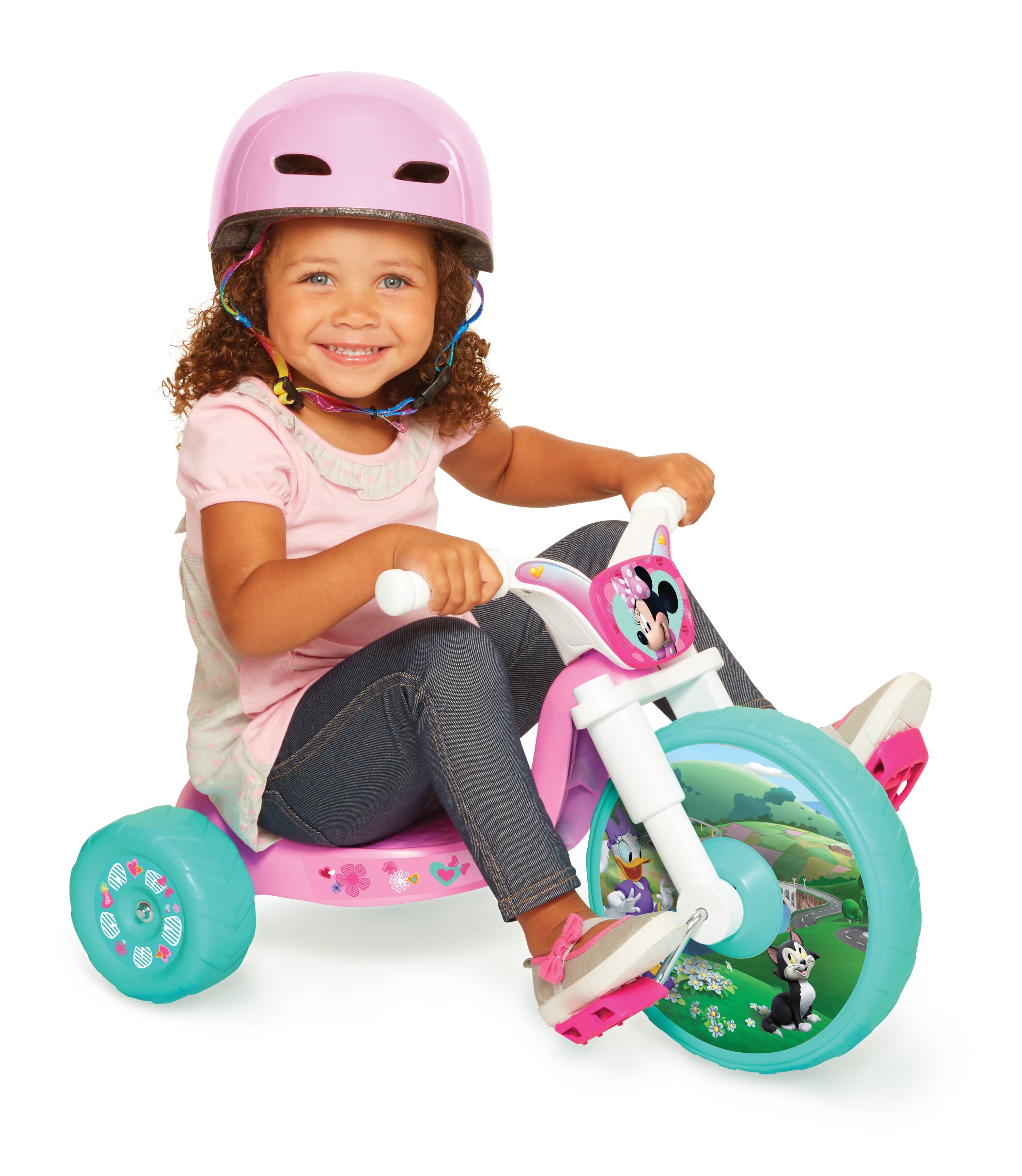 Minnie Mouse 10 inch Pink Fly Wheel Junior Tricycle with Sounds