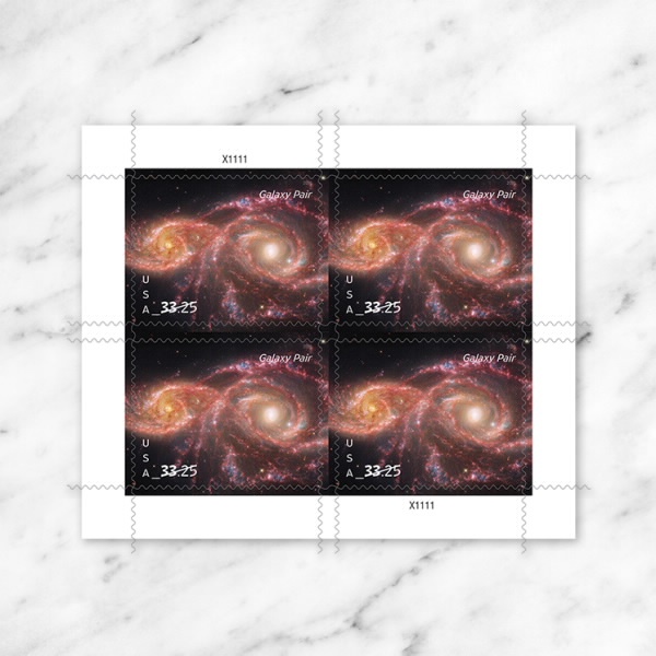 2026 Galaxy Pair Stamp