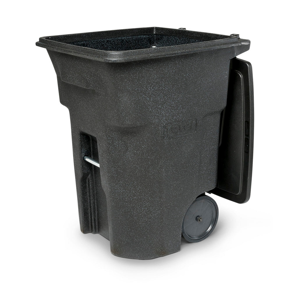 Toter 96 Gallon Trash Can with Smooth Wheels and Lid