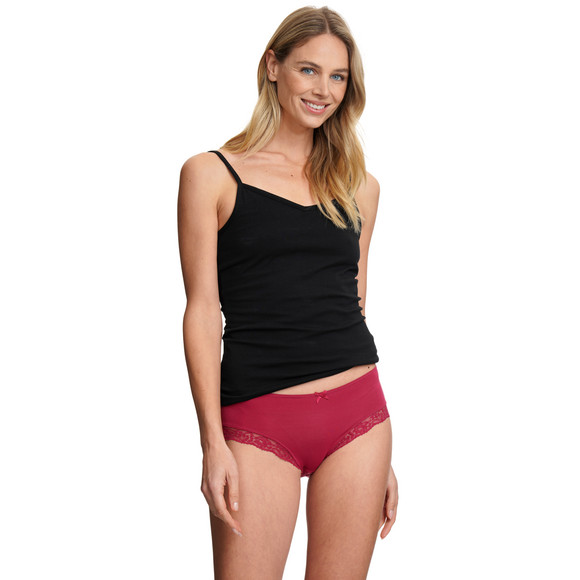 Gina Benotti 5 Damen Pantys mit Spitze und Modal