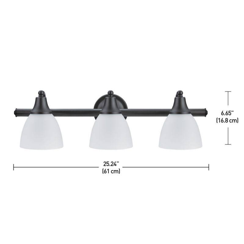 Globe Electric Jayden 5-Piece Oil-Rubbed Bronze All-in-One Bath Set