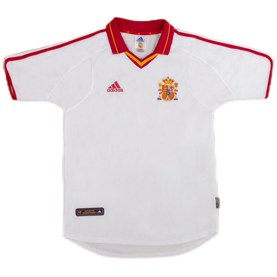 Retro Soccer Jersey Spain Away Euro Cup 2000