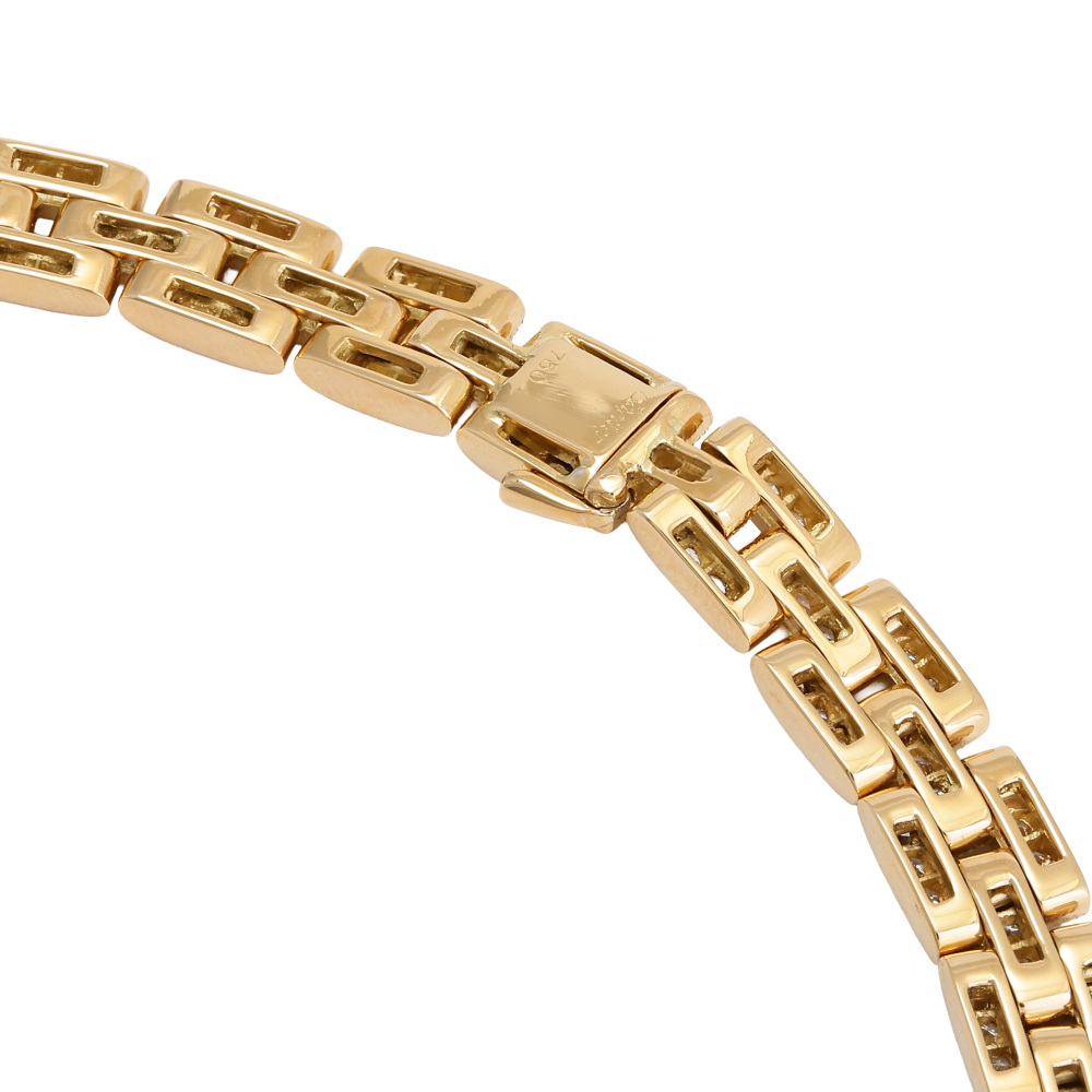 Cartier Mayon Pantale Necklace 18K Yellow Gold Diamond