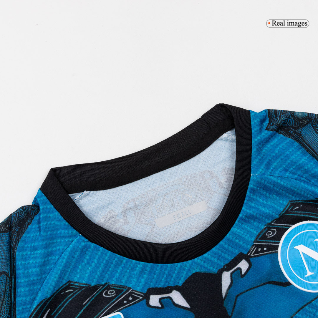 Napoli Pre-Match Soccer Jersey 2025/26 Blue