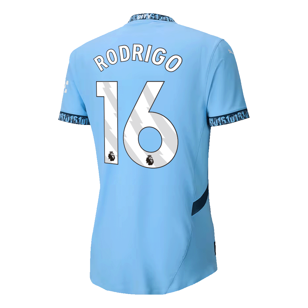 RODRIGO #16 Manchester City Home Player Version Jersey