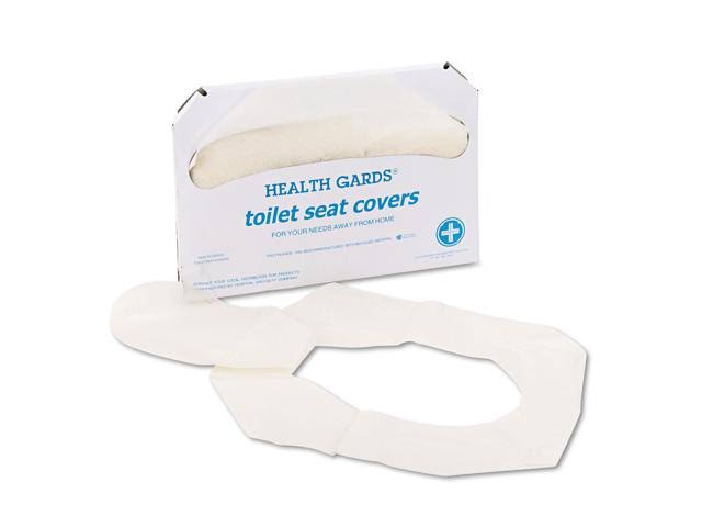 Health Gards Toilet Seat Covers, White, 250 Covers/Pack, 20