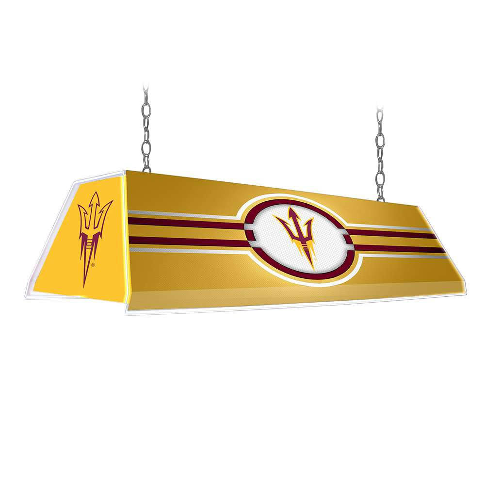 Utah Utes 46x22 Edge Glow Pool Table Light-Red