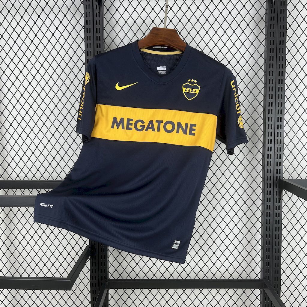 Boca Juniors 2007-08 Home Retro Jersey