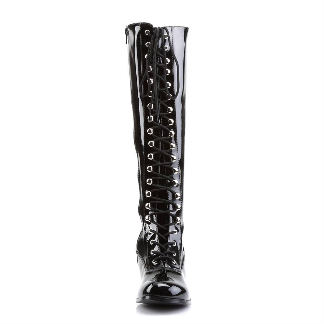 Funtasma - Retro-302 7 / White Str Patent