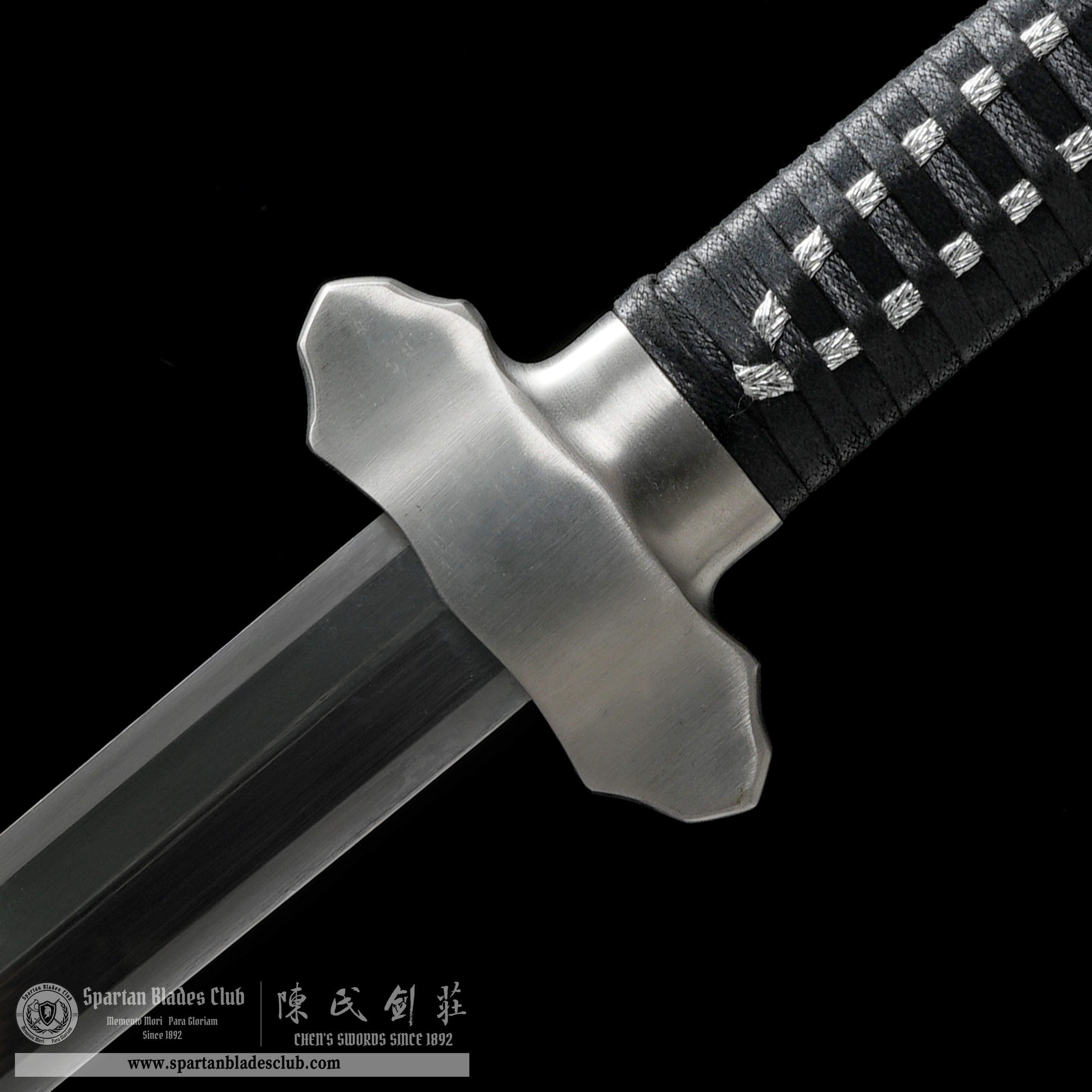 XA13 | HanShuang Bingpo | Chinese Jian |  steel | silvery | Iron | Battle-Ready | Full-tang | Spartan Blades Club | CHEN'S SWORDS 1892 - Spartan Blades Club - 陳氏劍莊1892