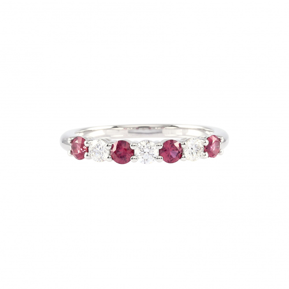Tiffany & Co. Forever Band Ring Embrace Platinum 60939667