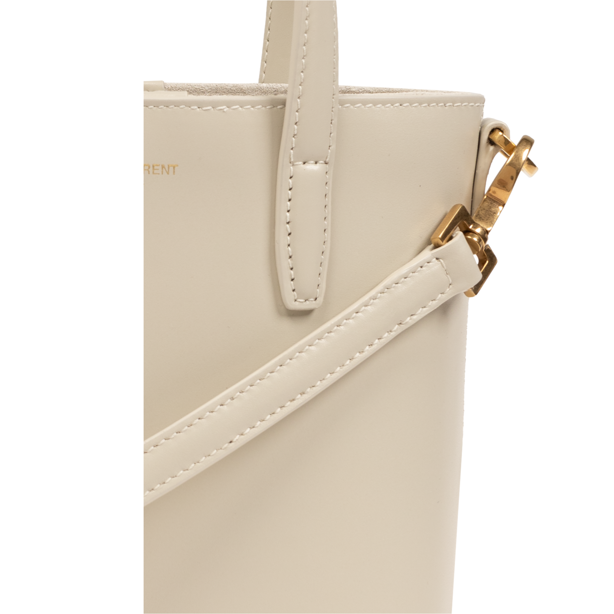 Saint Laurent Toy Shopping Saint Laurent In Box Leather White 18Cm