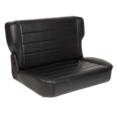 Smittybilt Fold and Tumble Rear Seat (Black) – 41301